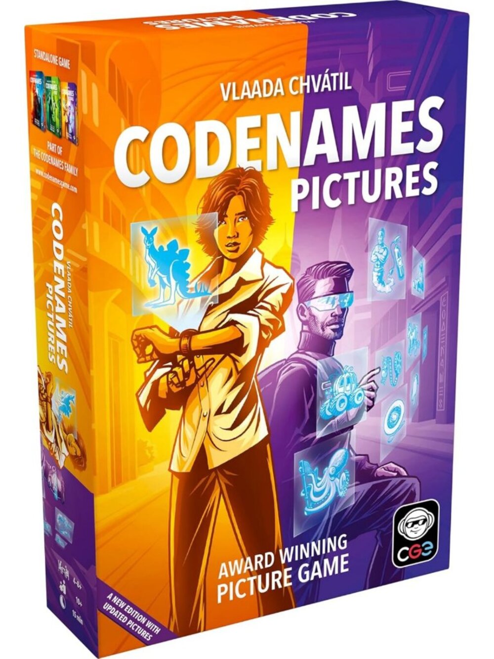 Top Secret Picture Association Game | Fun Board Game for 4+ Players, Family